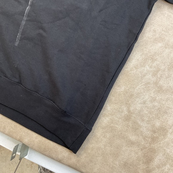 Vlone x Pop Smoke The Woo Hoodie Pullover Double Sided Black Rap Rose Men Sz S - Picture 7 of 7